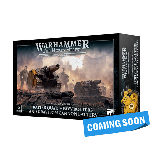 LEGIONS ASTARTES: RAPIER QUAD HEAVY BOLTERS & GRAVITON CANNON BATTERY