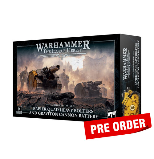 LEGIONS ASTARTES: RAPIER QUAD HEAVY BOLTERS & GRAVITON CANNON BATTERY