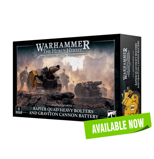 LEGIONS ASTARTES: RAPIER QUAD HEAVY BOLTERS & GRAVITON CANNON BATTERY