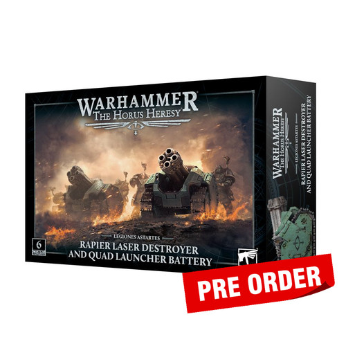 LEGIONS ASTARTES: RAPIER LASER DESTROYER AND QUAD LAUNCHER BATTERY