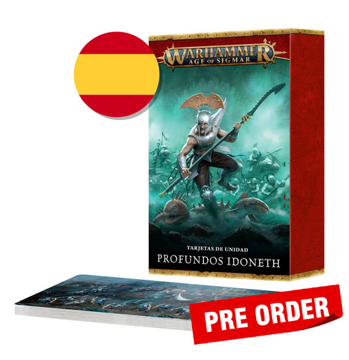 WARSCROLL CARDS: IDONETH DEEPKIN (SPA) 