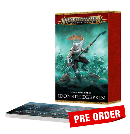 WARSCROLL CARDS: IDONETH DEEPKIN (ENG) 