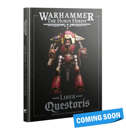 HORUS HERESY: LIBER QUESTORIS - KNIGHTS & TITANS ARMY BOOK (ENG)