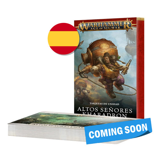 WARSCROLL CARDS: KHARADRON OVERLORDS (SPA) 
