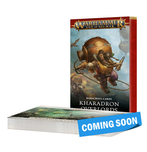 WARSCROLL CARDS: KHARADRON OVERLORDS (ENG) 