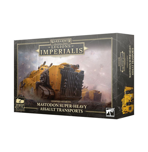 LEGIONS IMPERIALIS: MASTODON SUPER-HEAVY ASSAULT TRANSPORTS