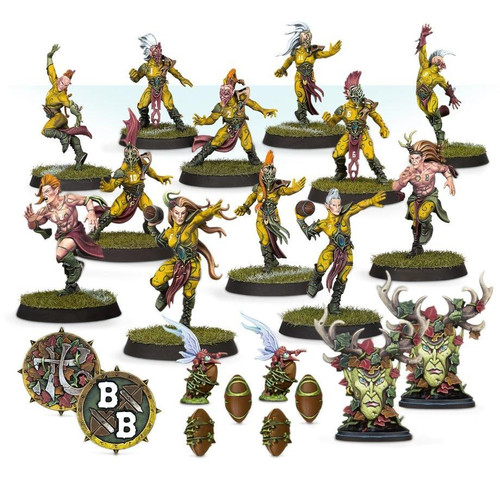 BLOOD BOWL THE ATHELORN AVENGERS WOOD ELF TEAM