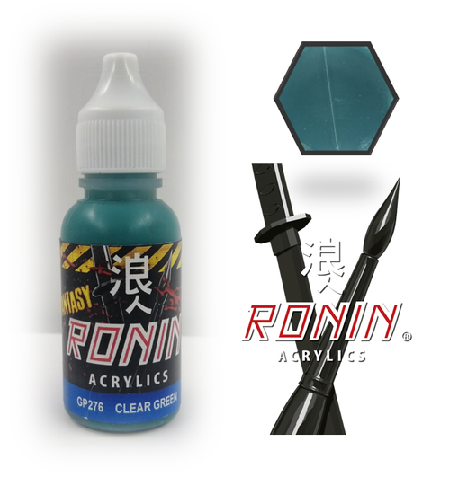 RONIN PAINT CLEAR GREEN