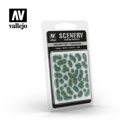 Acrylicos Vallejo Scenery: Fantasy Tuft - Turquoise