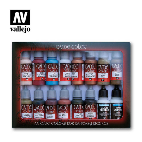 Acrylicos Vallejo Set: Game Color Set - Specialist Set (x16)