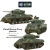 Bolt Action: Sherman V Tank Troop (2 Sherman V's 1 Firefly)