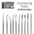 GSW Tools: Sculpting Tools x10 Stainless Steel