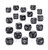 HORUS HERESY: AGE OF DARKNESS DICE SET  