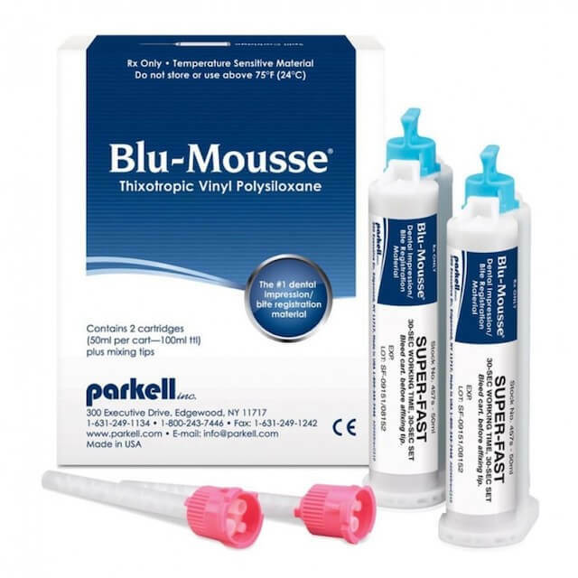 Blu-Mousse Impression Material - DentalOfficeProducts