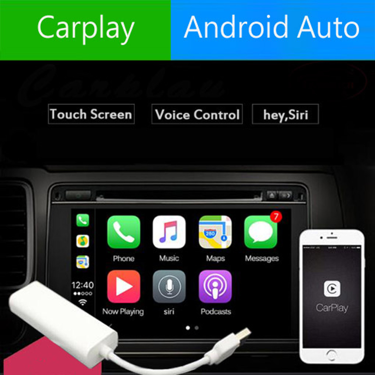 Clio 4 Android Multimedya Apple CarPlay EmperorCarConcept 