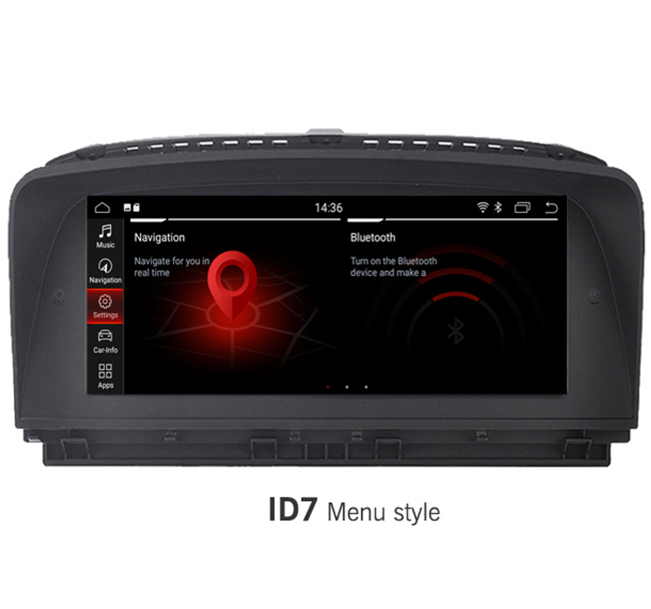 8.8'' Android 13 Navigation BMW 7 series E65 E66 (2004-2009) GPS Upgrade