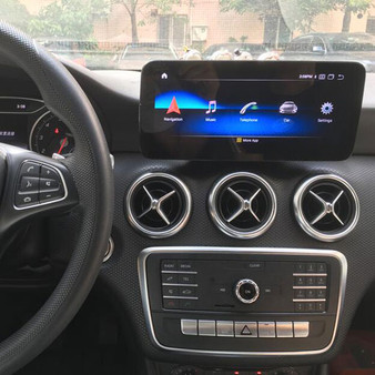 Installed Autoradio GPS Navigation for Mercedes Benz GLA,CLA,A class 2015-2019
