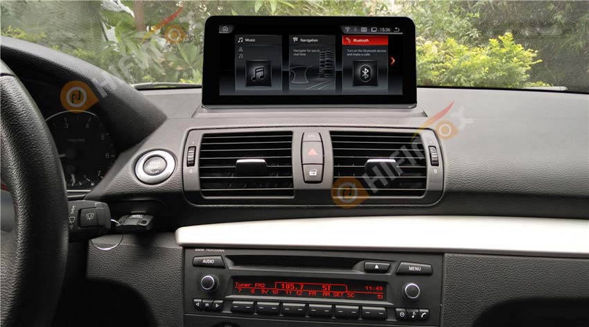 10.25'' Android 13 BMW E87 Navigation GPS for BMW 1 series E81 E82 E87 E88