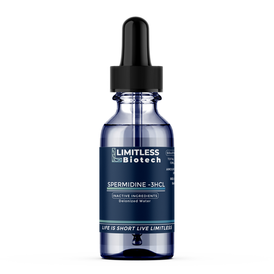 Spermidine 3HCL 15ml, Limitless Biotech
