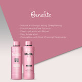 Kit Paiolla Progressive Liss Ciare Bambu Formaldehyde-free Sealing Hair Care 2x1L/2x33.8fl.oz