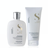 Alfaparf Milano Semi Di LINO Diamond Normal Hair Illuminating Shampoo and Conditioner Home Care