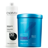 Kit Cadiveu Pó Descolorante Azul Master Blond Multi + Ox 30 Kit Cadiveu Pó Descolorante Azul Master Blond Multi + Ox 30