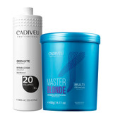 Kit Cadiveu Pó Descolorante Azul Master Blond Multi + Ox 20 Kit Cadiveu Pó Descolorante Azul Master Blond Multi + Ox 20