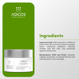 Adcos Hyalu 6 Eye Area Anti-Aging Cream Hyaluronic Acid Moisturizes 15g/0.50 oz