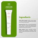 Adcos Melan-Off Treatment Cream Antiaging Skin Care Antioxidant Action 30g/1.01 fl.oz