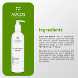 Adcos Neutral Cleansing Gel Cleanser Removes Makeup and Pollution residue Oil-free 240ml/8.11 fl.oz