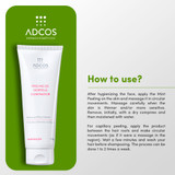 Adcos Peppermint Peeling Brightening Anti-Aging Treatment Regenerates and Brightens Skin 100g/3.38. oz