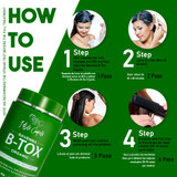 Kit I Belli Capelli Ravenna B-tox Organic Mask Hair Rejuvenation Anti-frizz 2x1kg/2x35.02 oz