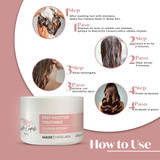 Kit I Belli Capelli Ravenna B-tox Organic 1Kg/35.2 oz and Venice Cassava Extract Mask 250g/8.81 oz Complete Treatment