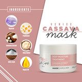 Kit I Belli Capelli Ravenna B-tox Organic 1Kg/35.2 oz and Venice Cassava Extract Mask 250g/8.81 oz Complete Treatment