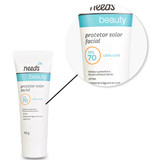 Needs Beauty Facial Sunscreen FPS70 Oil Free Oily Skin Protetor Solar 40g/1.41 oz