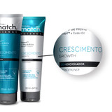 Kit O Boticario Match Growth Tonic Shampoo Conditioner Crescimento 2x250ml/2x8.4 fl.oz