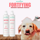 Pureza Pet Fortfying Home Care Ginseng Extract Shampoo 300ml/10.14 fl.oz and Conditioner 300g/10.58 oz