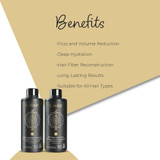 Kit G. Hair Smoothing System Marroquina Shampoo Treatment Hair 2x1L/2x33.8 fl.oz