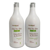 Kit Onixx Shampoo e Condicionador Day by Day Mandioca e Biotina 2x1000ml/2x33.81 fl.oz