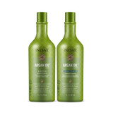 Kit Inoar System Argan Oil Salon Duo Shampoo Hidratante + Condicionador 2x1L/2x33.8 fl.oz