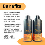 Inoar Blends Collection Vitamin C Duo Kit Shampoo + Conditioner 2x1L/2x33.8 fl.oz