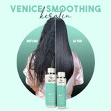 I Belli Capelli Keratin Straightening System + Anti-Residue Shampoo Deep Cleansing Kit