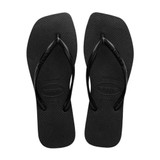 Havaianas Women's Black Flip Flop (Size 7-8)