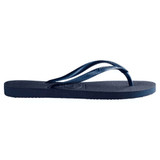 Havaianas Slim Women's Flip Flop Navy Blue (Size 7/8)