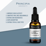 Principia kit 4 Serums - Hyaluronic, Mandelic, Matrixyl Peptides, and MIX-02