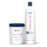 Richée Prismcolor Bleaching Powder 300g/10.5 oz + Ox. 30 Vol. 900ml/30.4 fl.oz