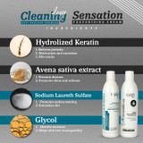 Expert Hair Perfect Straightening Kit - Deep Cleansing Shampoo and Sensation Texturizing Cream 2x500ml/16.9fl.oz