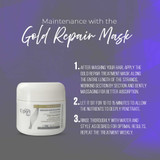 Kit Expert Hair Deep Cleaning Shampoo + Sensation Texturizing Cream + Gold Repair Mask