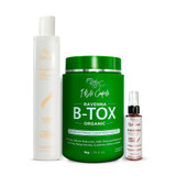 Kit I Belli Capelli Ravenna B-tox Organic Mask + Repair Oil + Deep Cleansing Anti-Residue Shampoo
