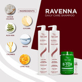 Ravenna Daily Care + B-tox Organic Kit: Hydration, Straightening, and Intense Shine